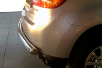 Mitsubishi ASX 2010–2023 Bagbøjle AK002 (rustfrit stål) foto 1