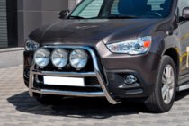 Mitsubishi ASX 2010–2023 Kængurubøjle WT018 (rustfrit stål) foto 2
