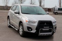 Mitsubishi ASX 2010–2023 Siderør BB002 (2 stk., rustfrit stål) foto 2