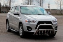 Mitsubishi ASX 2010–2023 Bullbar WT002 (rustfrit stål) foto 1