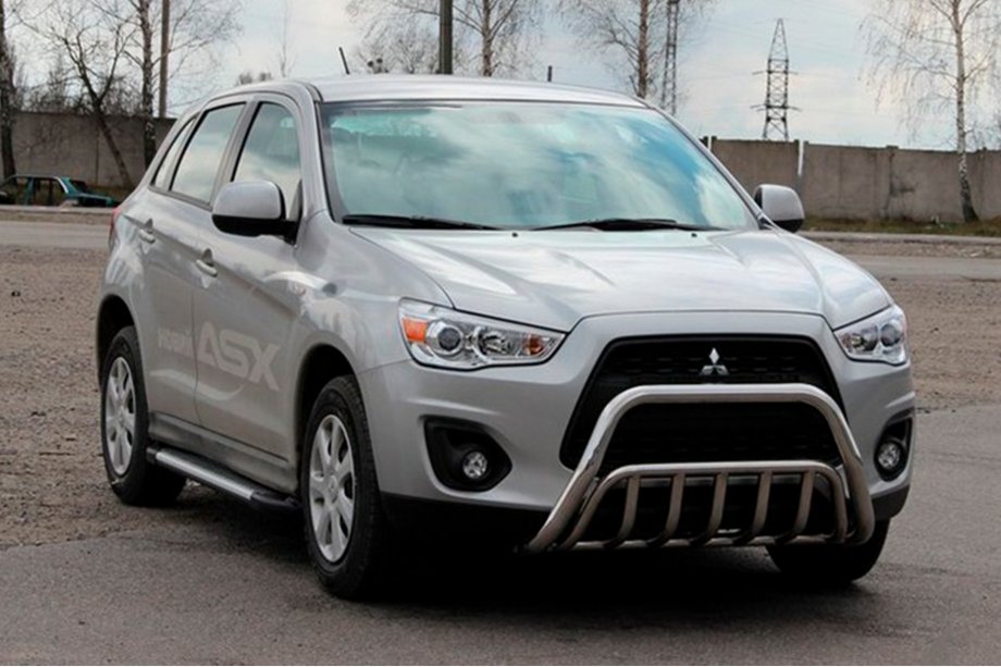 Mitsubishi ASX 2010–2023 Bullbar WT002 (rustfrit stål) Image