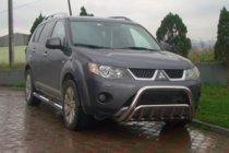 Mitsubishi Outlander 2006–2012 Bullbar WT002 (rustfrit stål) foto 2