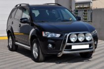 Mitsubishi Outlander 2006–2012 Kængurubøjle WT018 (2010-2012, rustfrit stål) foto 2