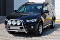 Mitsubishi Outlander 2006–2012 Kængurubøjle WT018 (2010-2012, rustfrit stål) foto 3