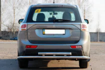 Mitsubishi Outlander 2012–2021 Bagbøjle AK004 (rustfrit stål) foto 2