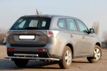 Mitsubishi Outlander 2012–2021 Bagbøjle AK004 (rustfrit stål) foto 3
