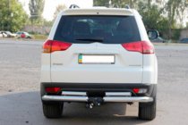 Mitsubishi Pajero Sport 2008–2015 Bageste beskyttelsesbøjle AK003-Special (2 stk., rustfrit stål) foto 2