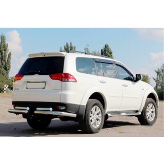 Bageste beskyttelsesbøjle AK003-Special (2 stk., rustfrit stål) Mitsubishi Pajero Sport 2008–2015 foto 3