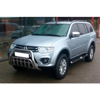 Frontbøjle WT002 (rustfrit stål) Mitsubishi Pajero Sport 2008–2015 foto 2