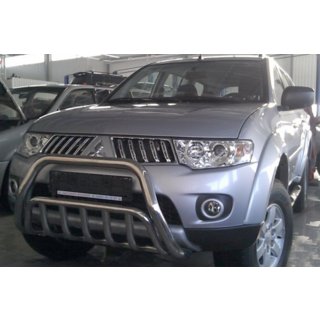 Frontbøjle WT002 (rustfrit stål) Mitsubishi Pajero Sport 2008–2015 foto 3