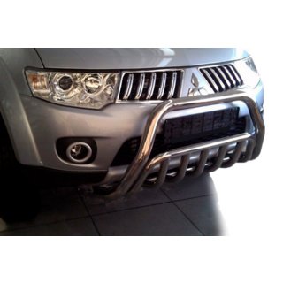 Frontbøjle WT002 (rustfrit stål) Mitsubishi Pajero Sport 2008–2015 foto 4