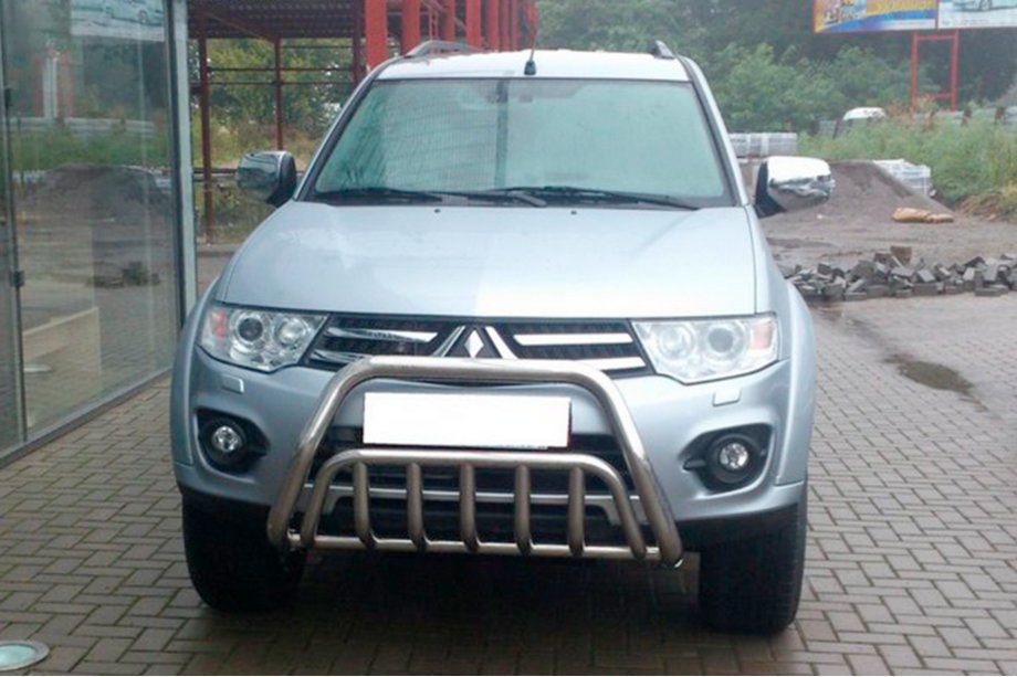 Mitsubishi Pajero Sport 2008–2015 Frontbøjle WT002 (rustfrit stål) Image