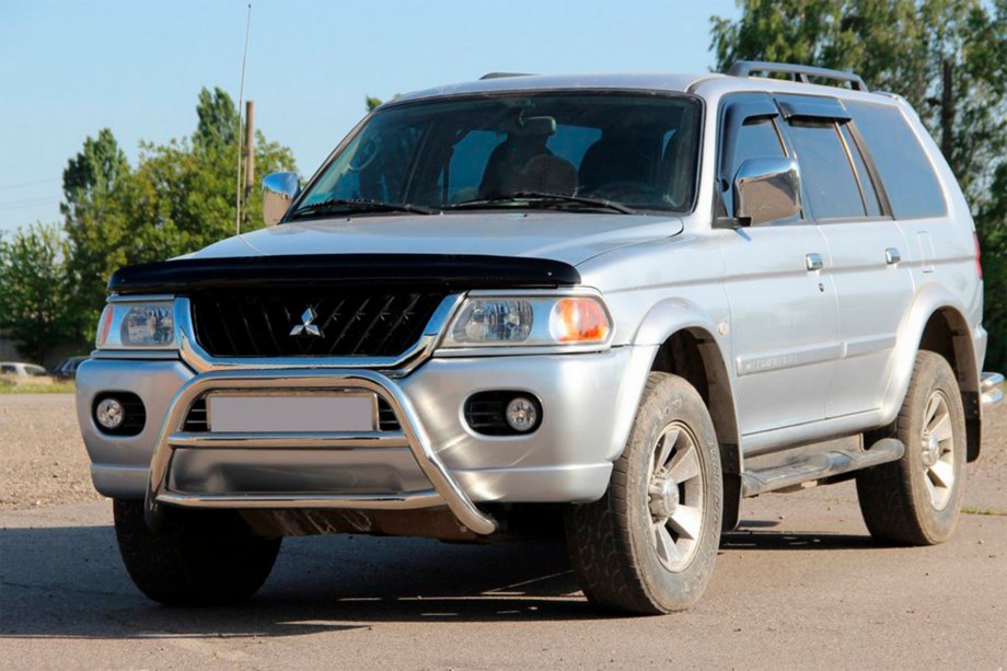 Mitsubishi Pajero Sport 1996–2007 Frontbøjle WT022 (rustfrit stål) Image