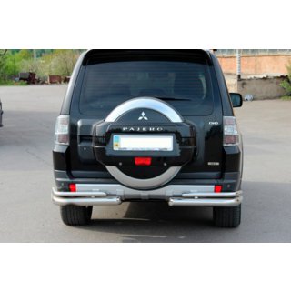 Bagbøjle AK003 Dobbelt (rustfri) Mitsubishi Pajero Wagon IV 2006–2021 foto 2