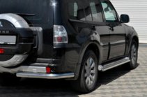 Mitsubishi Pajero Wagon IV 2006–2021 Bagbøjle AK003 (rustfrit stål) foto 1