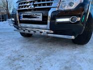 Mitsubishi Pajero Wagon IV 2006–2021 Frontbøjle ST015 (rustfrit stål) foto 6