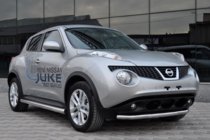 Nissan Juke 2010–2019 Siderør Ø60 (2 stk., rustfrit stål) foto 3