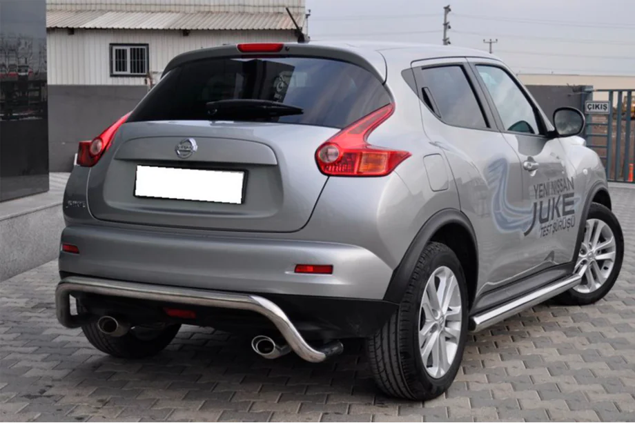 Nissan Juke 2010–2019 Siderør Ø60 (2 stk., rustfrit stål) Foto 4