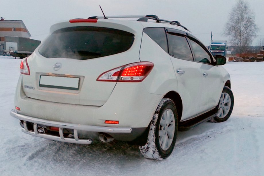 Nissan Murano 2008–2014 Bageste bøjle AK (rustfrit stål) Image