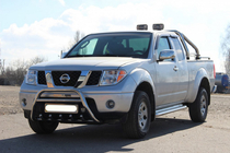 Nissan Navara 2006–2015 Kængurugitter WT003 (rustfrit stål) foto 6