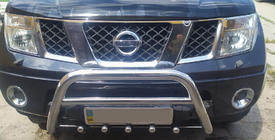 Nissan Navara 2006–2015 Kængurugitter WT003 (rustfrit stål) foto 4