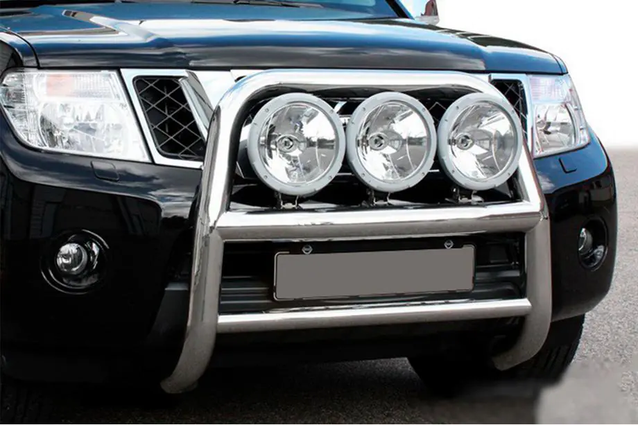 Nissan Navara 2006–2015 Bullbar WT018 (rustfrit stål) Image