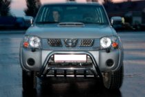 Nissan NP300 1999–2015 Kængurugitter WT002 (rustfrit stål) foto 2