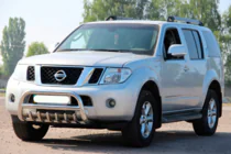 Nissan Navara 2006–2015 Kængurubøjle WT008 (rustfrit stål) foto 1