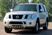 Nissan Pathfinder R51 2005–2014 Kængurubøjle WT008 (rustfrit stål) foto 4