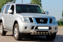 Nissan Pathfinder R51 2005–2014 Kængurubøjle WT008 (rustfrit stål) foto 2