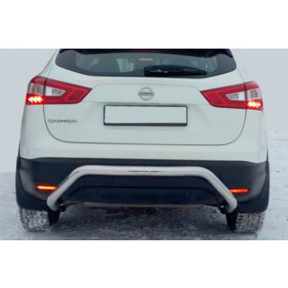 Bageste bøjle AK007-1 (rustfrit stål) Nissan Qashqai 2014–2021 foto 4