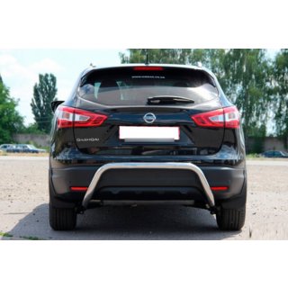 Bageste bøjle AK007-1 (rustfrit stål) Nissan Qashqai 2014–2021 foto 2