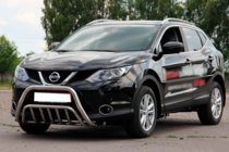 Nissan Qashqai 2014–2021 Kængurugitter WT002 (rustfrit stål) foto 2