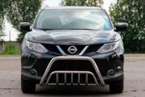 Nissan Qashqai 2014–2021 Kængurugitter WT002 (rustfrit stål) foto 1
