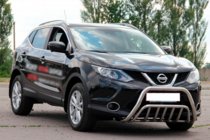 Nissan Qashqai 2014–2021 Kængurugitter WT002 (rustfrit stål) foto 3