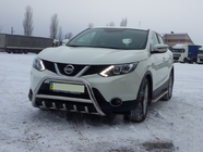 Nissan Qashqai 2014–2021 Kængurugitter WT003 (rustfrit stål) foto 3