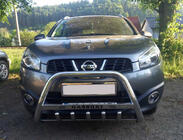 Nissan Qashqai 2014–2021 Kængurugitter WT003 (rustfrit stål) foto 6