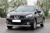Nissan Qashqai 2010–2014 Frontbøjle ST008 (rustfrit stål) 42 mm foto 2