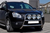 Nissan Qashqai 2007–2010 Kængurubøjle WT018 (rustfrit stål) foto 2