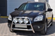 Nissan Qashqai 2010–2014 Kængurubøjle WT018 (rustfrit stål) foto 3