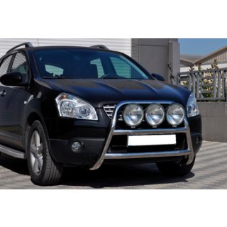 Kængurubøjle WT018 (rustfrit stål) Nissan Qashqai 2010–2014 foto 2