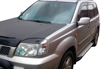 Nissan X-trail T30 2002–2007 Sidetrin Allmond Grey (2 stk., aluminium) foto 1