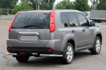 Nissan X-trail T31 2007–2014 Baghjørner AK003 (2 stk., rustfrit stål) foto 1