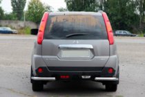 Nissan X-trail T31 2007–2014 Baghjørner AK003 (2 stk., rustfrit stål) foto 2