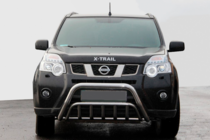Nissan X-trail T31 2007–2014 Frontbøjle WT002 (rustfri) foto 1