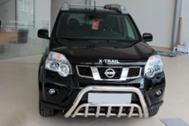 Nissan X-trail T31 2007–2014 Frontbøjle WT002 (rustfri) foto 4