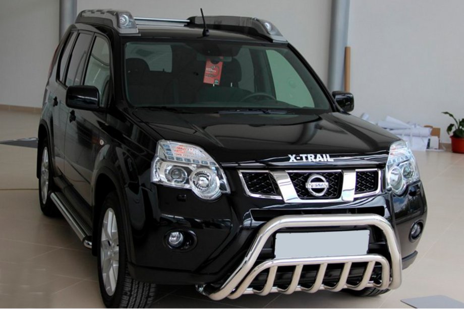 Nissan X-trail T31 2007–2014 Frontbøjle WT002 (rustfri) Foto 5