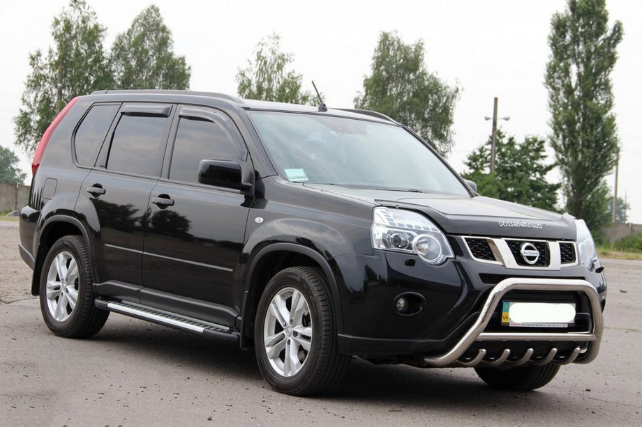Nissan X-trail T31 2007–2014 Frontbøjle WT003 (rustfrit stål) Foto 5