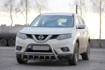 Nissan X-trail T32/Rogue 2014–2021 Kængurugitter WT003 (rustfrit stål) foto 3