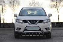 Nissan X-trail T32/Rogue 2014–2021 Kængurugitter WT003 (rustfrit stål) foto 4